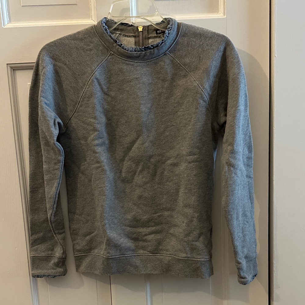 J. Crew Woman’s Heather Gray Crewneck Sweater
